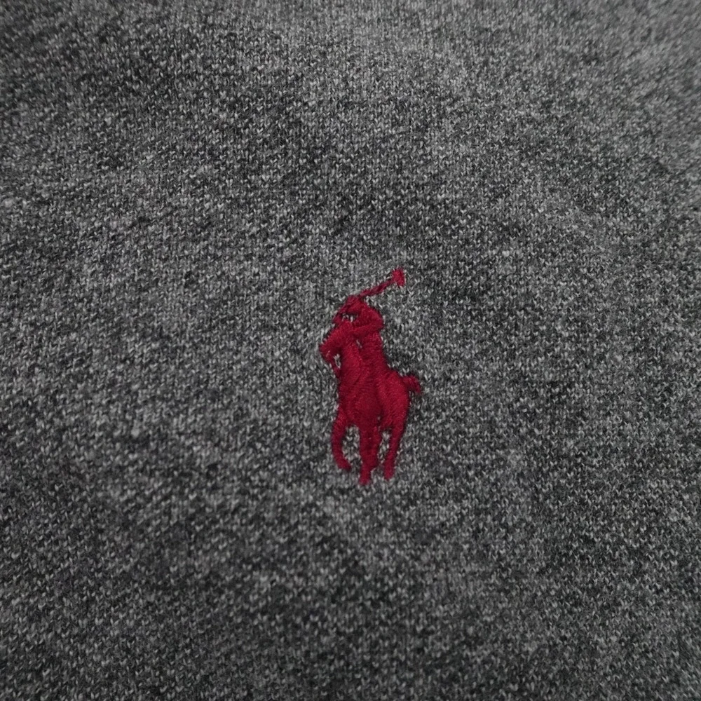 Polo Ralph Lauren Polo Shirt Mens XXL Gray Slim Fit Pony Casual Classic Preppy